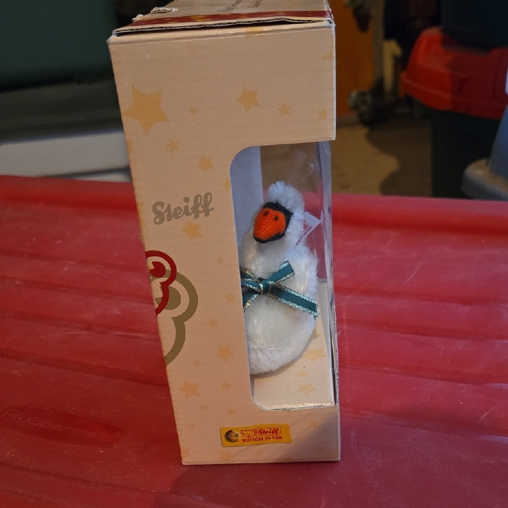 Steiff Christmas Swan Ornament - Picture 6 of 9